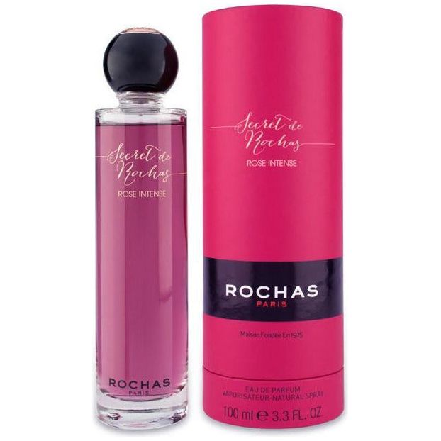 Secret de Rochas Rose Intense by Rochas Paris 3.3 oz 3.4 edp Women New in Box - 3.4 oz / 100 ml
