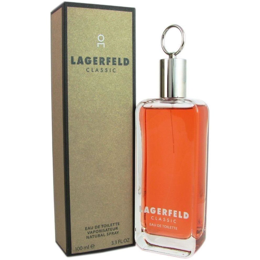 LAGERFELD CLASSIC by Karl Lagerfeld 3.3 / 3.4 oz EDT Cologne for Men New In Box