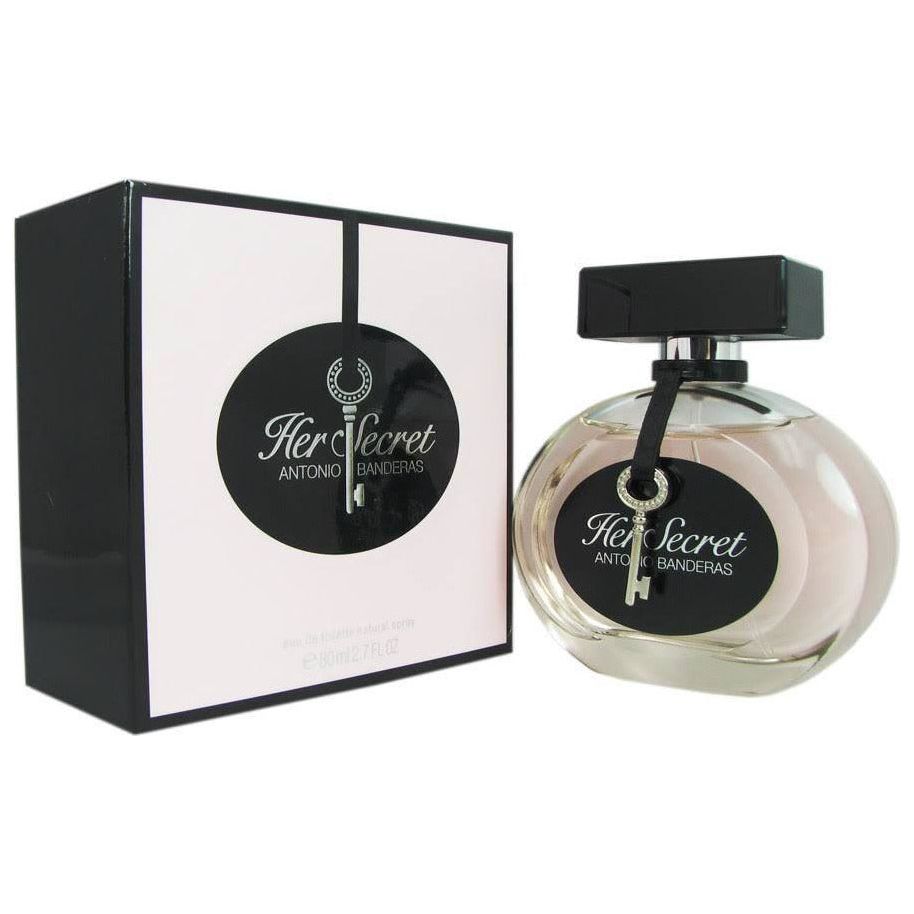 Her Secret by Antonio Banderas 2.7 oz EDT For Women Spray New IN BOX