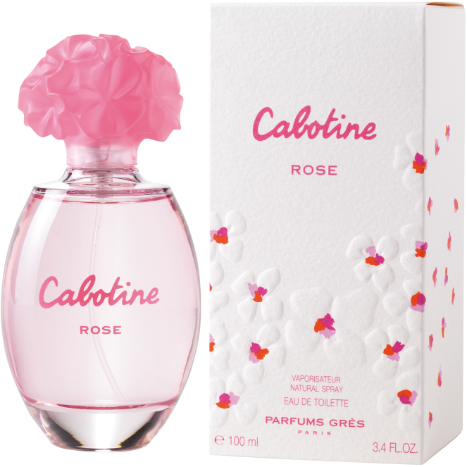 CABOTINE ROSE PARFUMS GRES for Women 3.3 edt 3.4 oz Spray New in Box - 3.4 oz / 100 ml