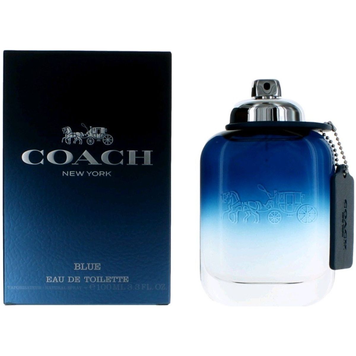 COACH NEW YORK BLUE by Coach cologne for men EDT 3.3 / 3.4 oz New In Box