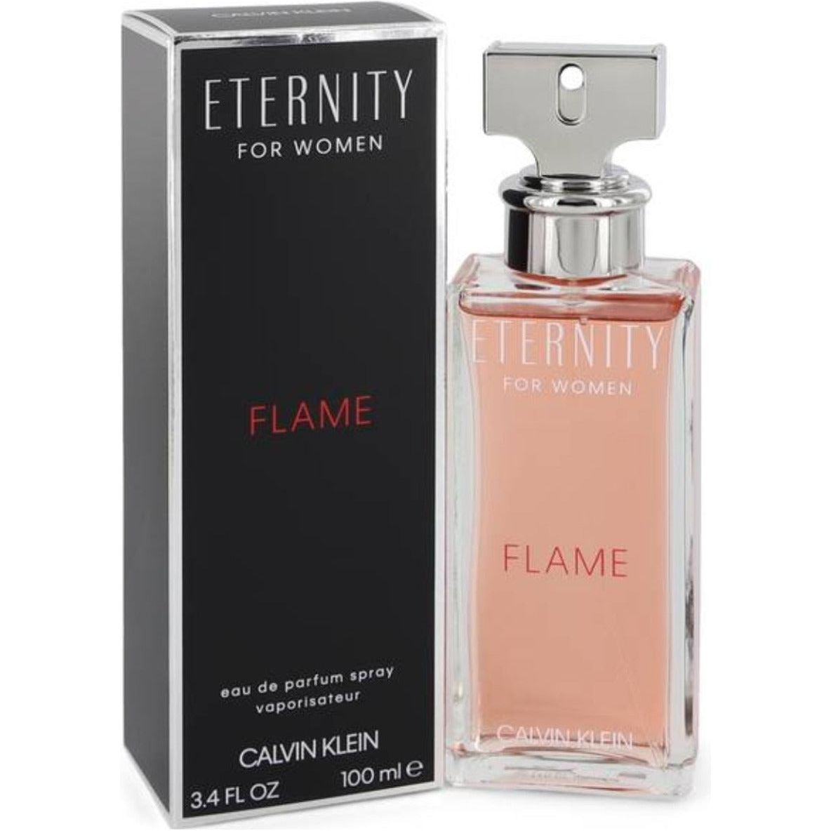 ETERNITY FLAME by Calvin Klein 3.3 / 3.4 oz EDP Perfume For Women New in Box