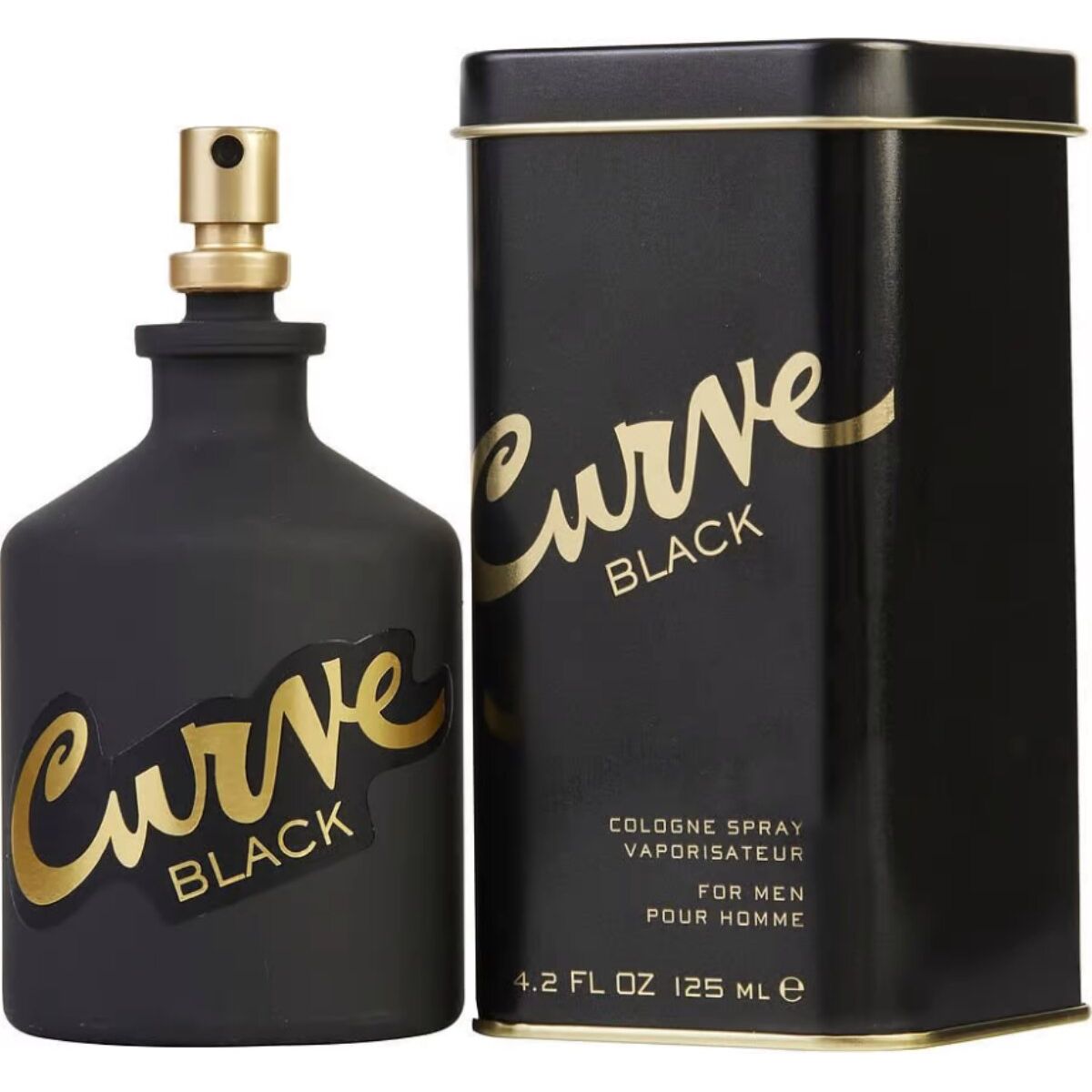 CURVE BLACK by Liz Claiborne cologne for men EDC 4.2 oz New in Can