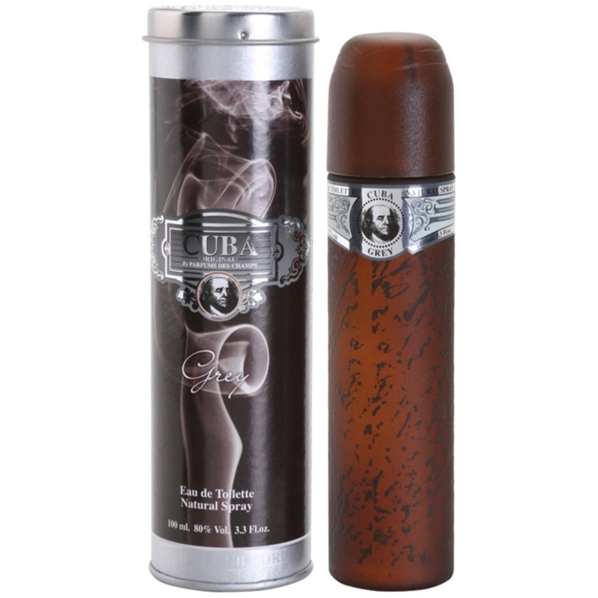 Cuba Grey By Cuba cologne for men EDT 3.3 / 3.4 oz New in Box