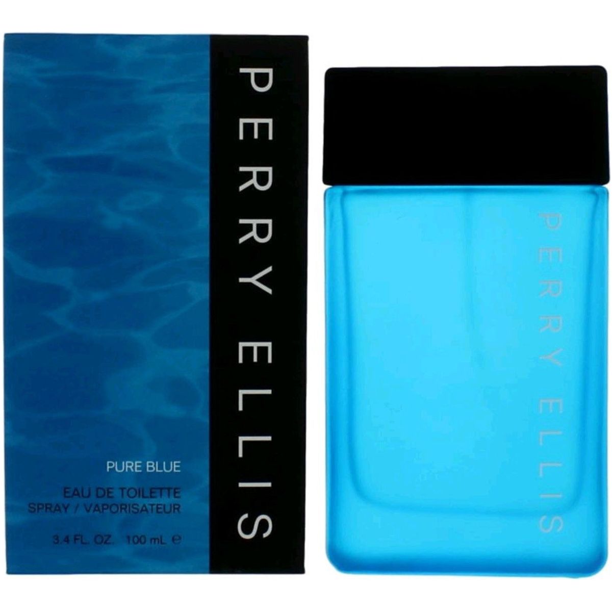 Pure Blue By perry Ellis cologne for men EDT 3.3 / 3.4 oz New in Box