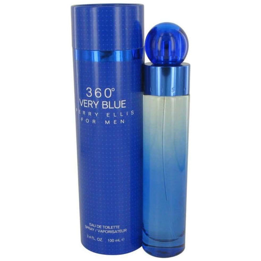 360 Very Blue by Perry Ellis cologne for Men EDT 3.3 / 3.4 oz New in Box