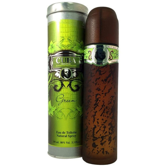 Cuba Green By Cuba cologne for men EDT 3.3 / 3.4 oz New in Box