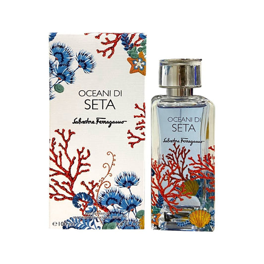 Oceani Di Seta by Salvatore Ferragamo for unisex EDP 3.3 / 3.4 oz New in Box