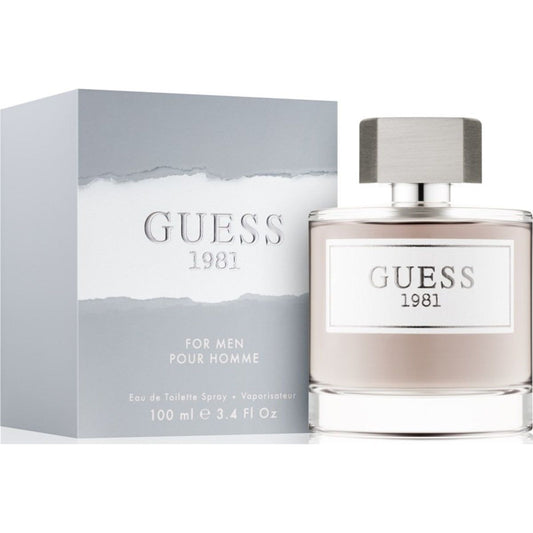 Guess 1981 by Guess cologne for men EDT 3.3 / 3.4 oz New in Box