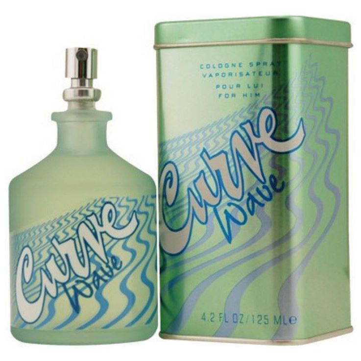 Curve Wave Cologne for Men by Liz Claiborne 4.2 oz New in Box / Can
