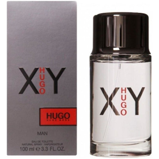 HUGO XY by HUGO BOSS 3.3 / 3.4 oz EDT Cologne Spray Men NEW IN BOX