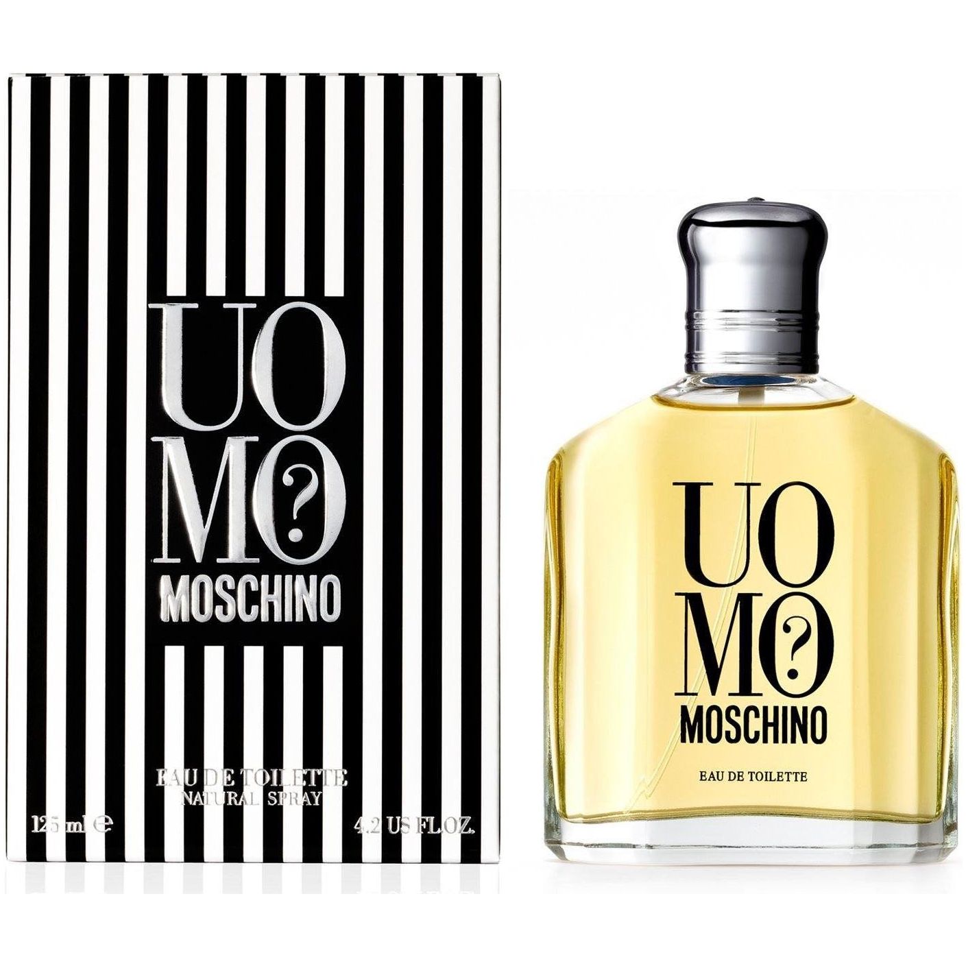 Uomo Moschino by Moschino 4.2 oz EDT Cologne for Men New In Box