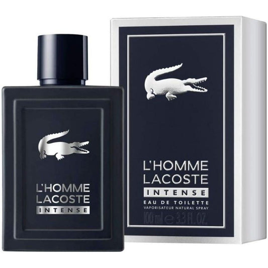 L'homme Lacoste Intense by Lacoste cologne EDT 3.3 / 3.4 oz New in Box