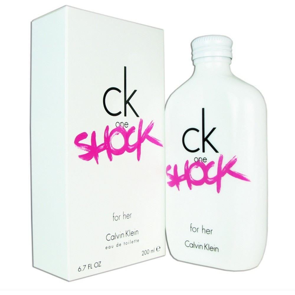 CK One Shock by Calvin Klein for Her EDT 6.7 oz 6.8 NEW in BOX