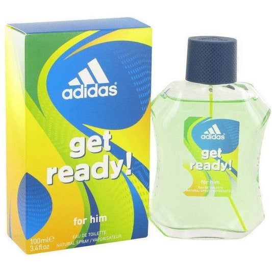 GET READY ! Adidas men cologne edt 3.4 oz 3.3 NEW IN BOX