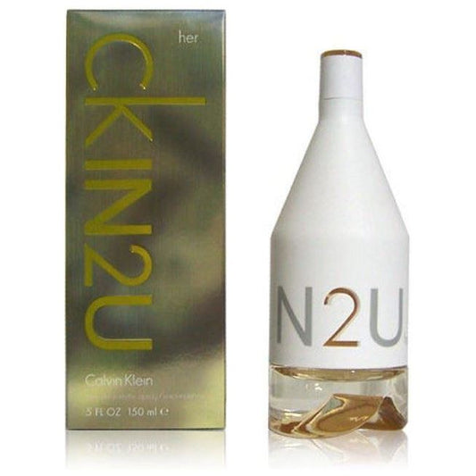 CK IN2U HER by Calvin Klein 5 / 5.0 oz EDT Perfume For Women NEW IN BOX