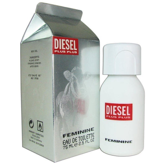 DIESEL PLUS PLUS FEMININE for Women edt Perfume 2.5 oz New in Box