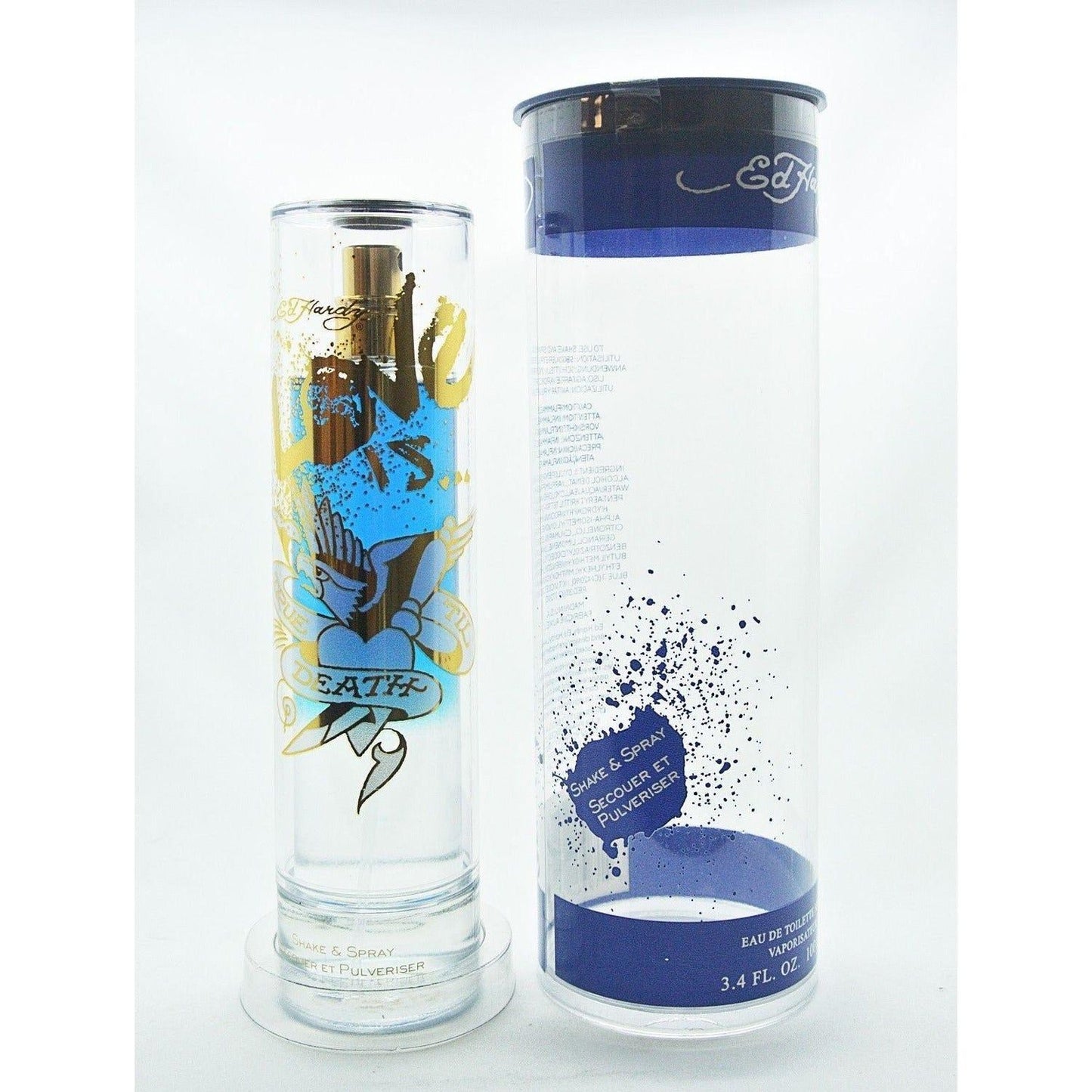 Ed Hardy Love is True till Death Christian Audigier EDT 3.4 oz MEN NEW in BOX