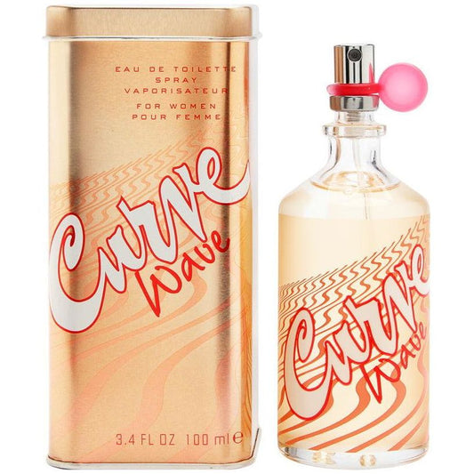 CURVE WAVE by Liz Claiborne edt Perfume women 3.3 / 3.4 oz New in Box - 3.4 oz / 100 ml