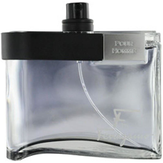 F Ferragamo Black by Salvatore Ferragamo for Men 3.4 oz 3.3 Spray EDT New tester