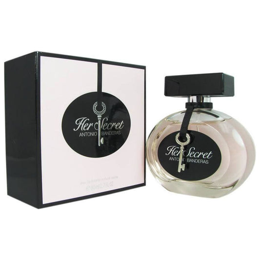 Her Secret by Antonio Banderas 2.7 oz EDT For Women Spray New IN BOX
