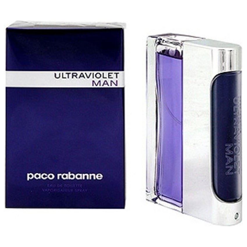 ULTRAVIOLET by Paco Rabanne for Men 3.3 / 3.4 oz EDT Cologne Spray NEW in BOX