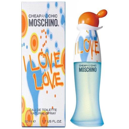 I Love Love Perfume by Moschino 1.7 oz edt for Women New in Box Sealed