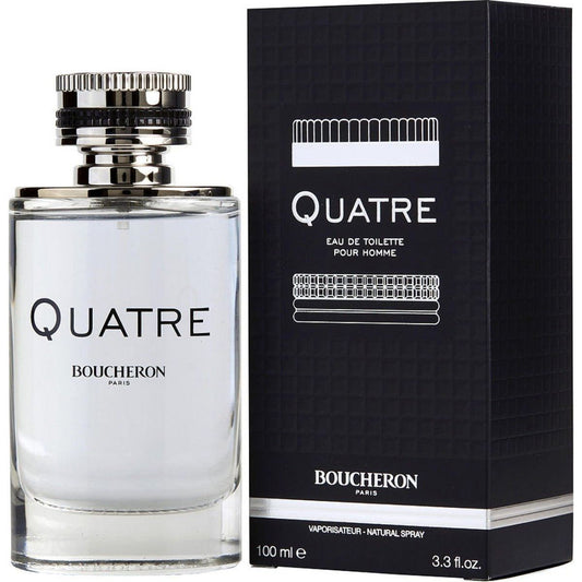 QUATRE by Boucheron cologne for men EDT 3.3 / 3.4 oz New in Box