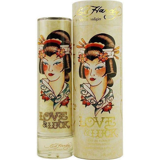 ED HARDY Love & Luck by Christian Audigier 3.3 / 3.4 oz EDP For Women New in Box
