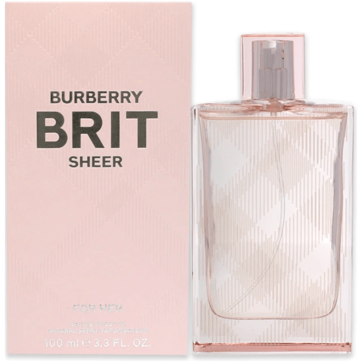 Brit Sheer by Burberry 3.3 / 3.4 oz EDT Perfume for Women New In Box