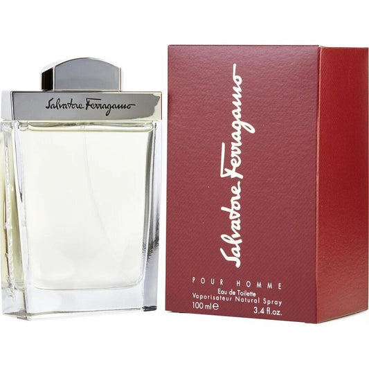 SALVATORE FERRAGAMO POUR HOMME Cologne 3.4 oz New in Box