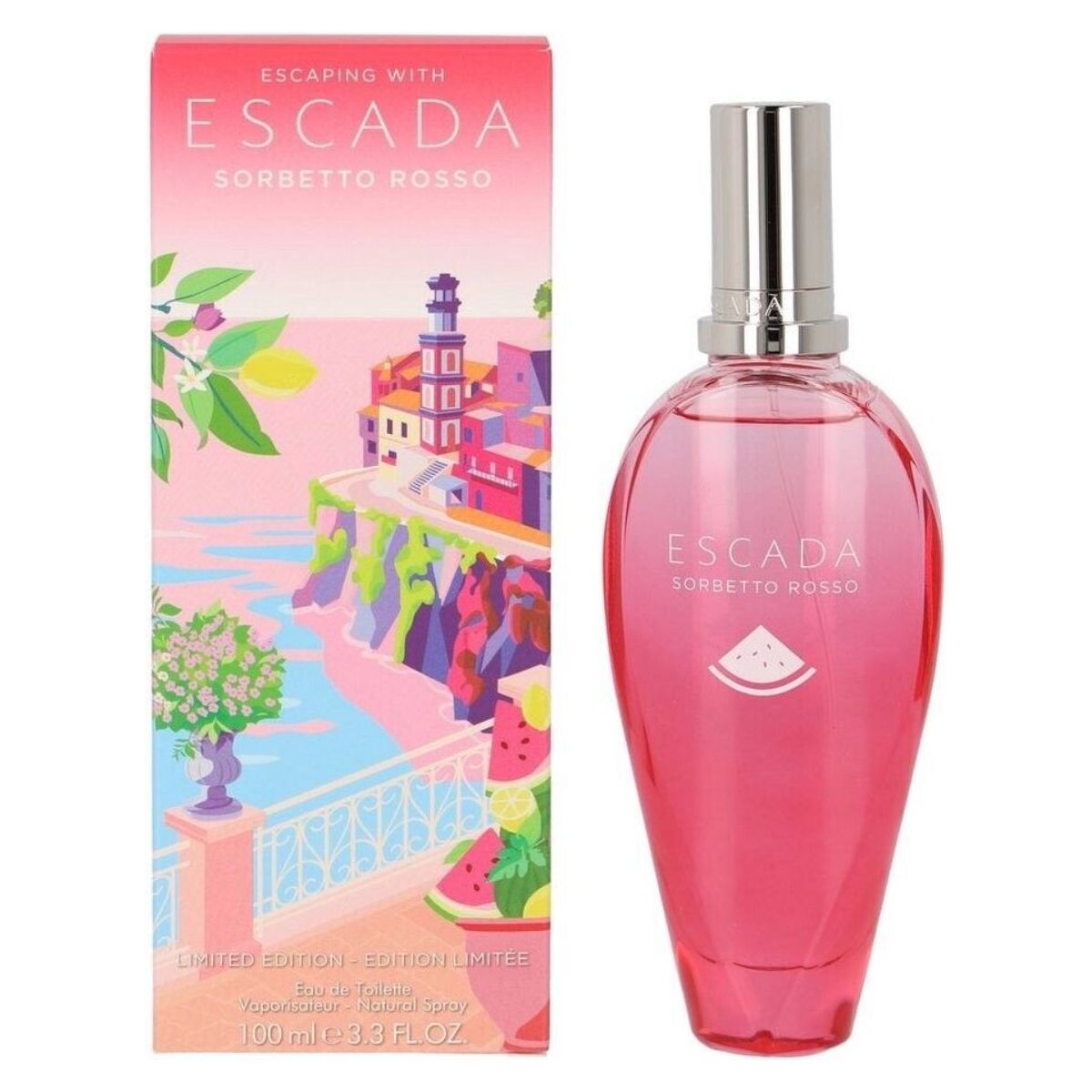 Sorbetto Rosso by Escada for women EDT 3.3 / 3.4 oz New In Box