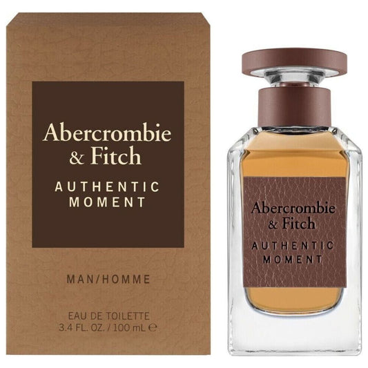 Authentic Moment by Abercrombie & Fitch cologne him EDT 3.3 / 3.4 oz New in Box