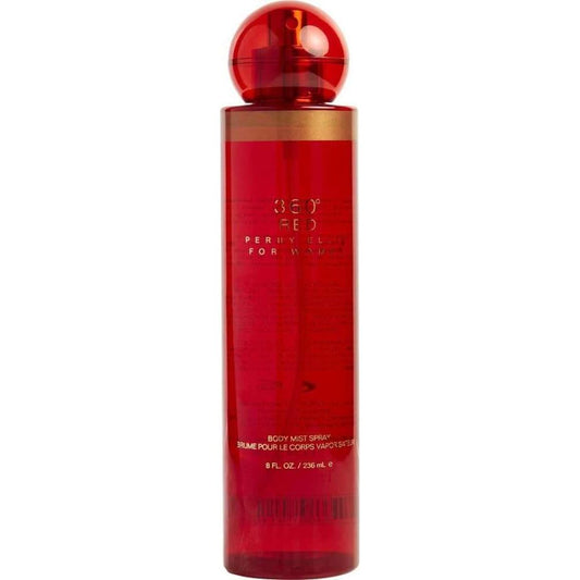 360 Red by Perry Ellis for Women Body Mist 8 oz New