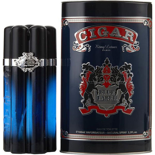 Cigar Blue Label By Remy Latour cologne for men EDT 3.3 / 3.4 oz New in Box