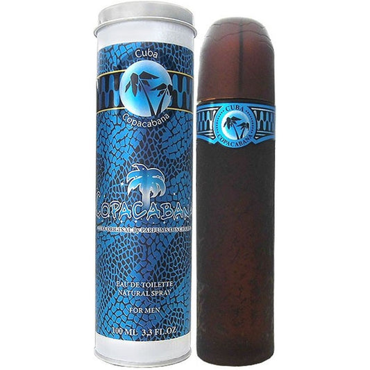 Cuba Copacabana By Cuba Cologne for Men EDT 3.3 / 3.4 oz New In Box