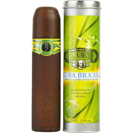 Cuba Brazil By Cuba cologne for men EDT 3.3 / 3.4 oz New in Box