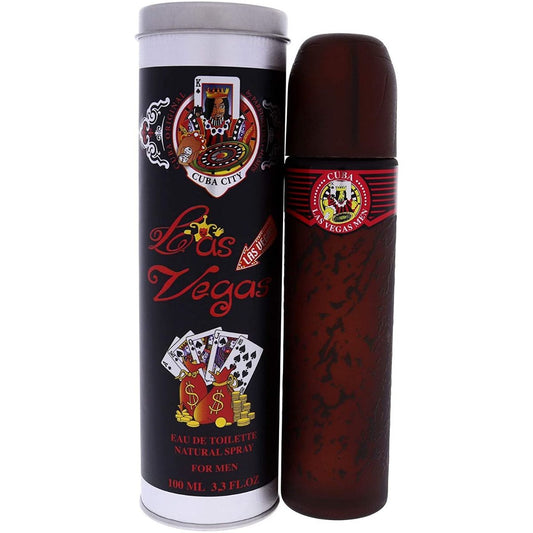 Cuba City Las Vegas by Cuba cologne for men EDT 3.3 / 3.4 oz New In Can