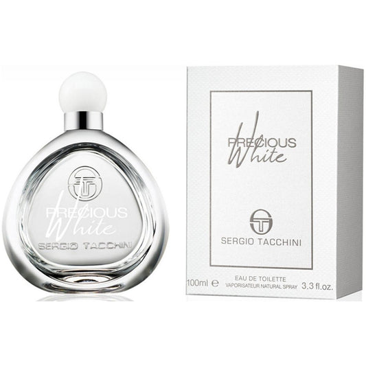 Precious White by Sergio Tacchini for women EDT 3.3 / 3.4 oz New in Box