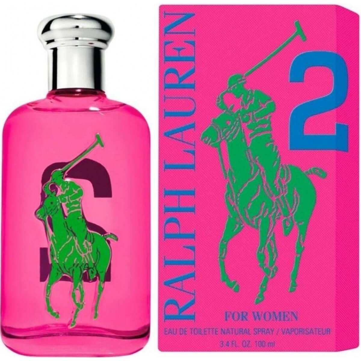 Big Pony Pink 2 by Ralph Lauren for women EDT 3.3 / 3.4 oz New in Box