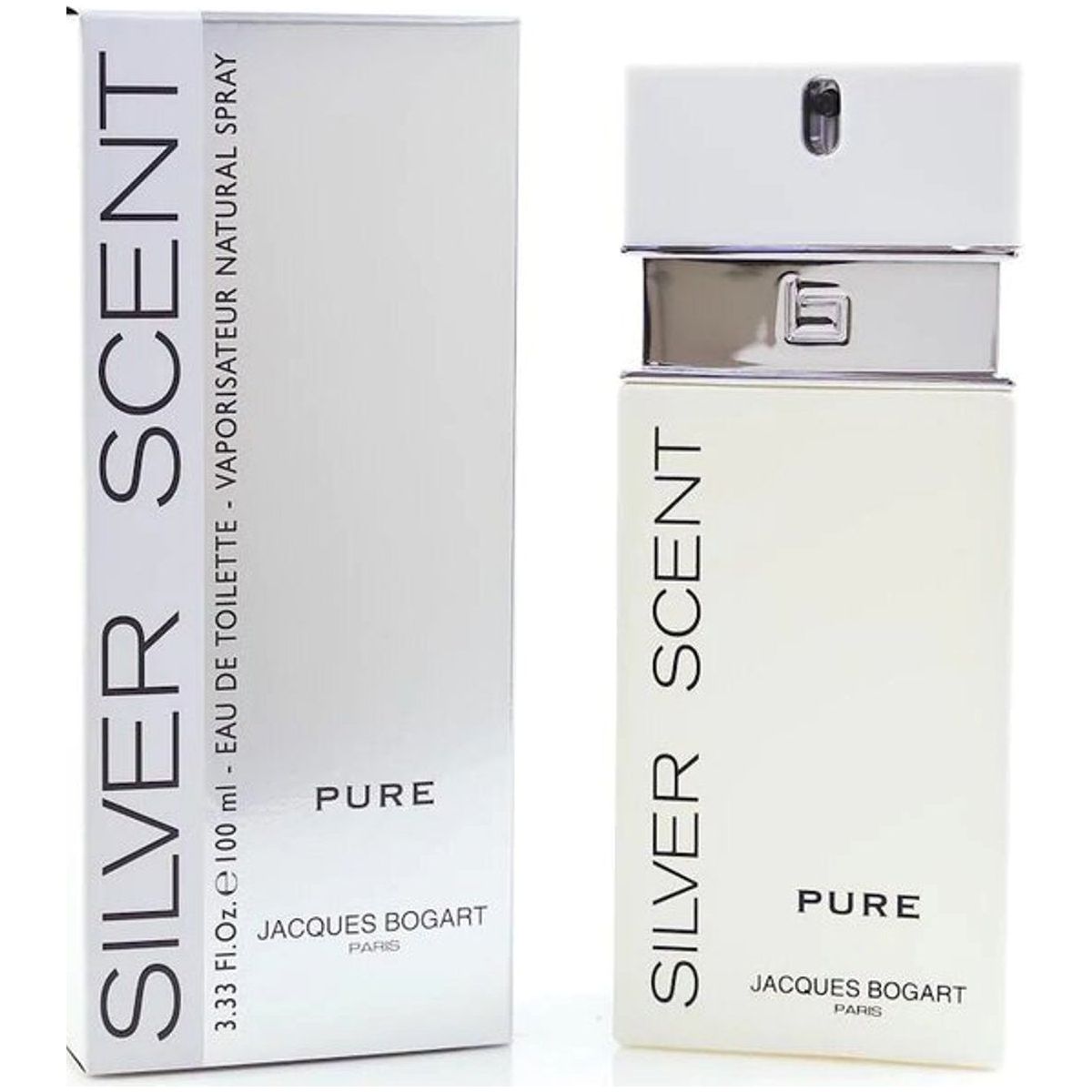 Silver Scent Pure by Jacques Bogart cologne for men EDT 3.3 / 3.4 oz New In Box