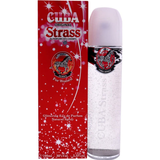 Cuba Strass Zebra by Cuba perume for wome EDP 3.3 / 3.4 oz New In Box