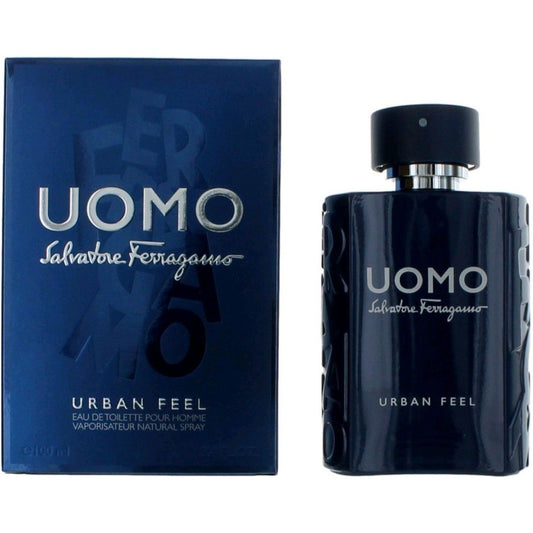 Uomo Urban Feel by Salvatore Ferragamo cologne Men EDT 3.3 / 3.4 oz New in Box