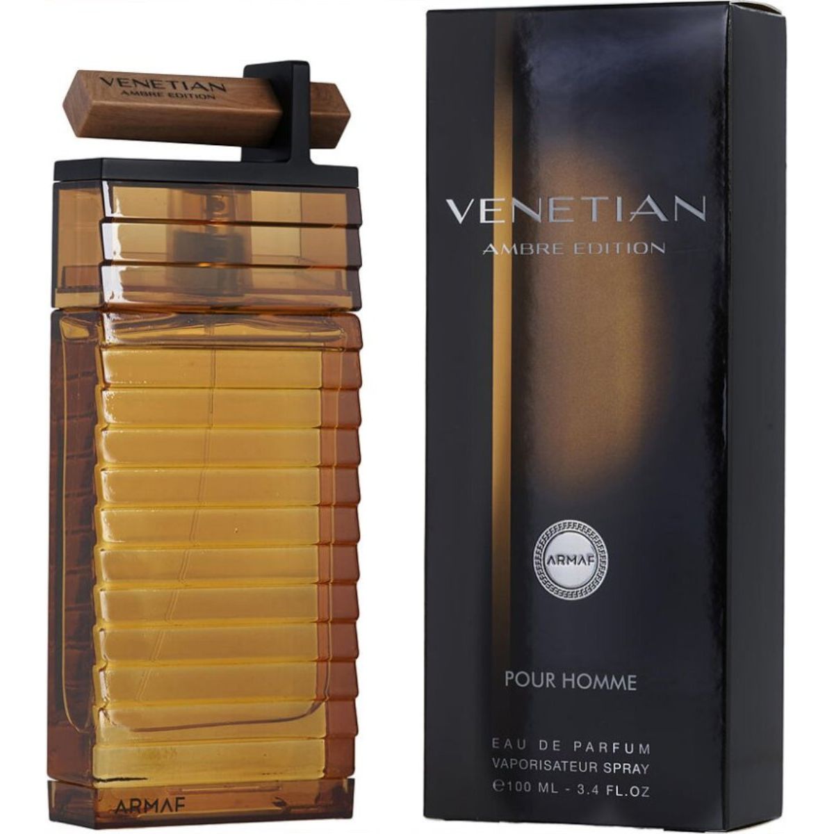 Venetian Amber Edition by Armaf 3.3 / 3.4 oz EDP Cologne for Men New in Box