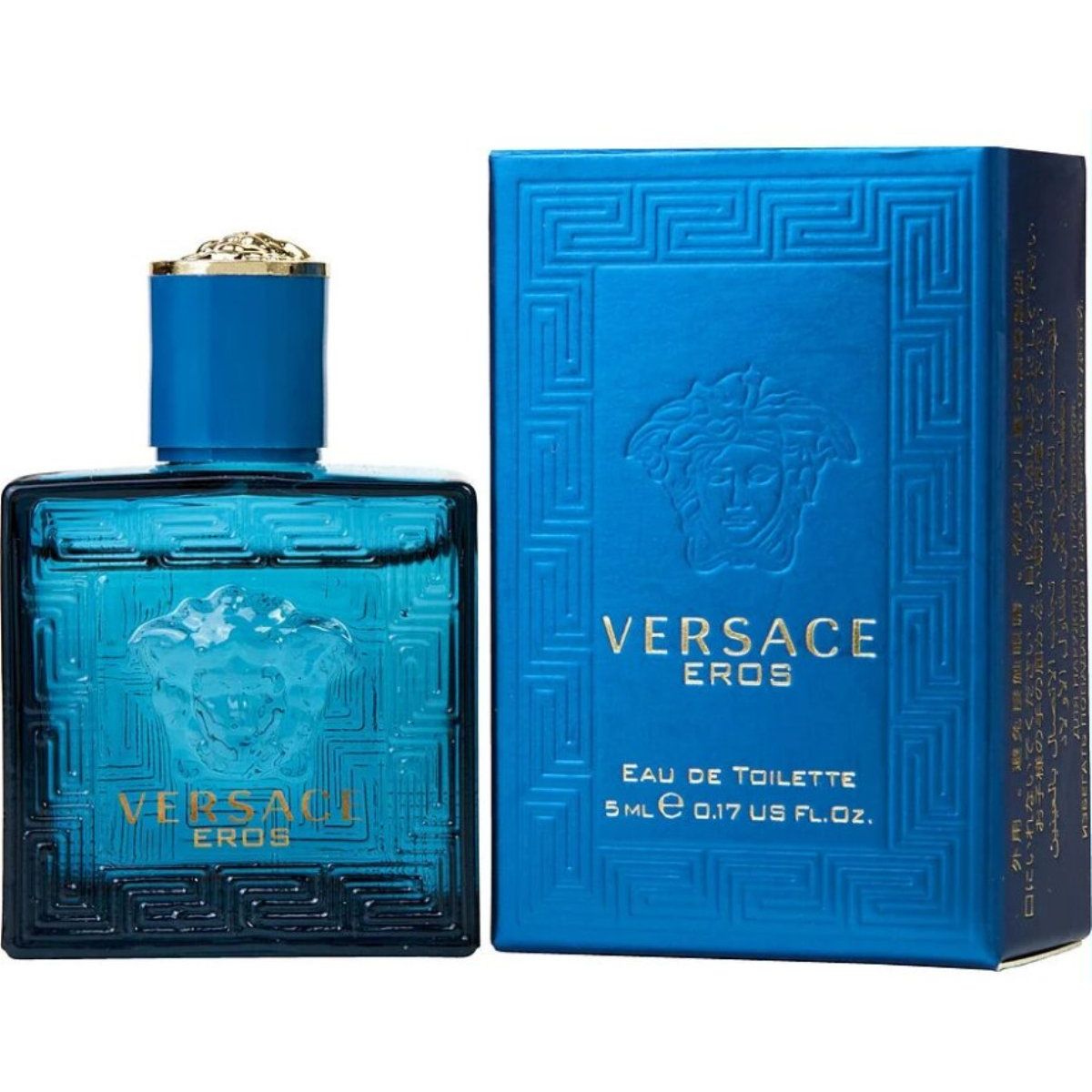 Versace Eros by Gianni Versace cologne for men EDT 0.17oz New in Box